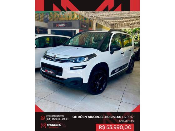 CITROËN AIRCROSS 1.6 BUSINESS 16V FLEX 4P MANUAL